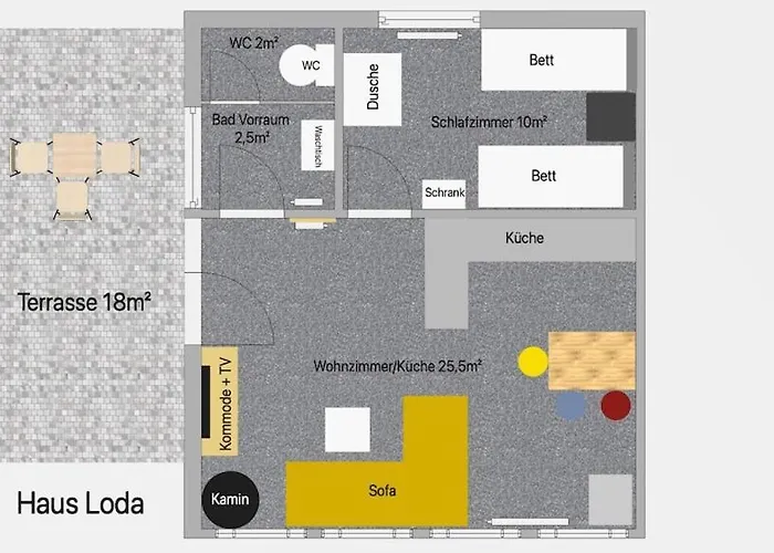 Loda - Garten, Netflix & Spreewald Flair Semesterbostad